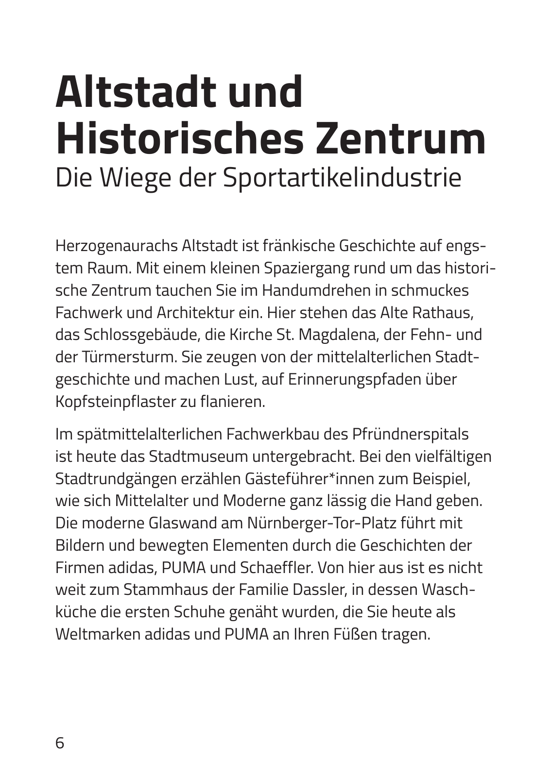 Vorschau herzoStyle - Herzogenaurach erleben 2023 Seite 6